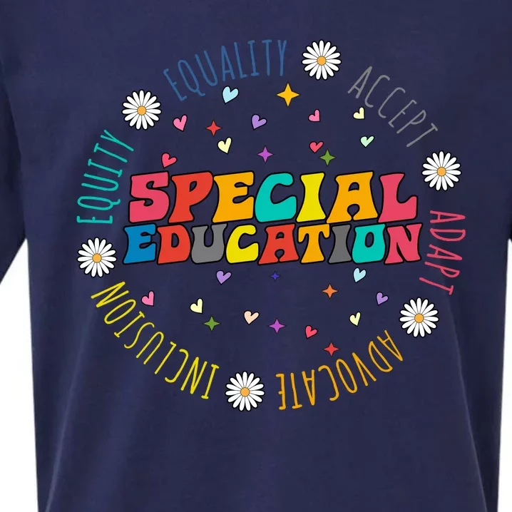 Special Education Equality Cute Sueded Cloud Jersey T-Shirt