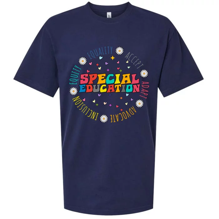 Special Education Equality Cute Sueded Cloud Jersey T-Shirt