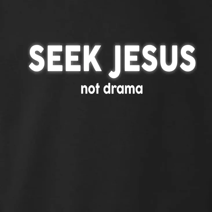 Seek Jesus Not Drama Toddler Hoodie