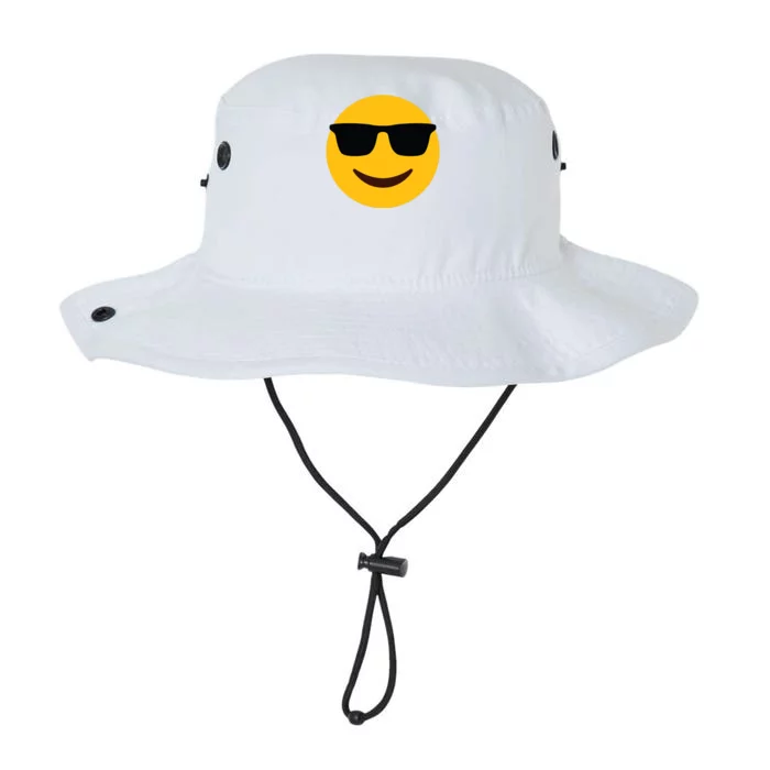 Smiling Emoticon Face With Sunglasses Legacy Cool Fit Booney Bucket Hat