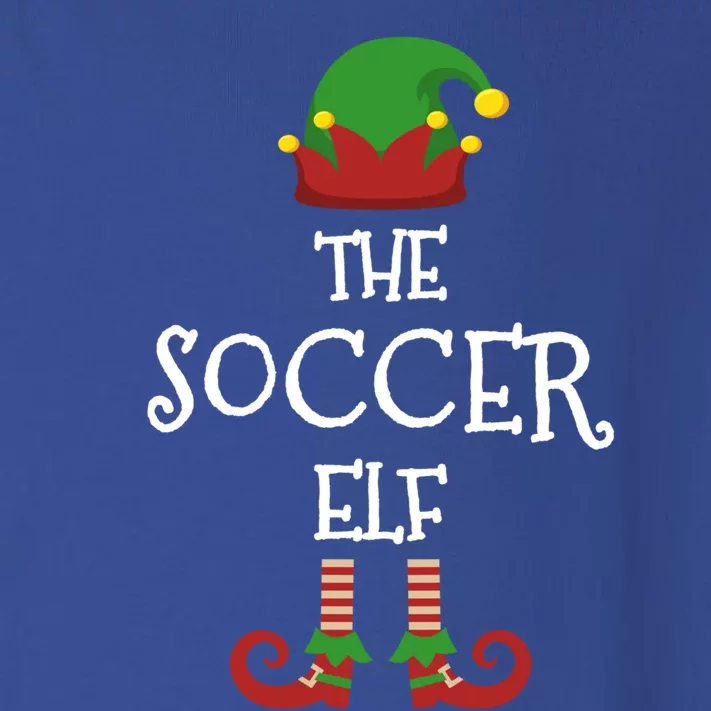 Soccer Elf Family Matching Group Pajama Funny Xmas Gift Toddler Long Sleeve Shirt