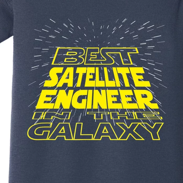 Satellite Engineer Funny Cool Galaxy Job Baby Bodysuit