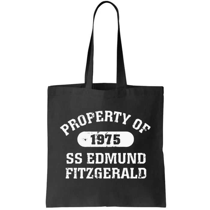 SS Edmund Fitzgerald Lake Superior Tote Bag