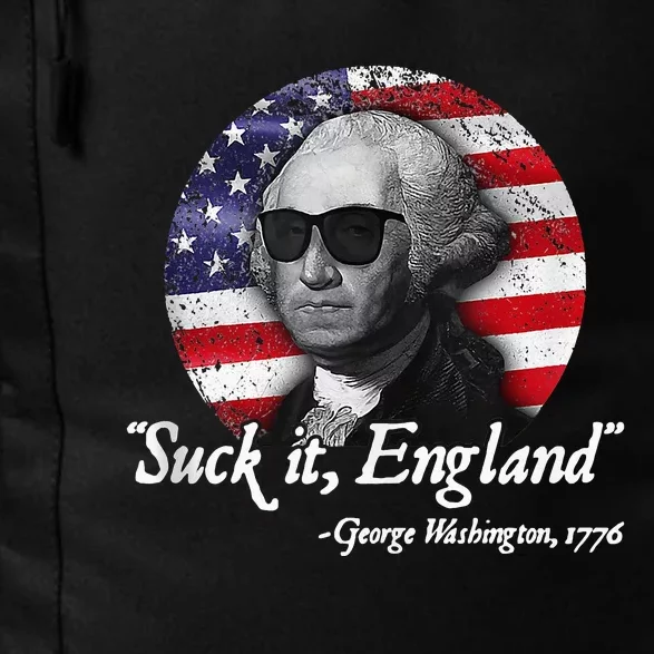 SuckIt England Funny 4th of July George Washington 1776 Daily Commute Backpack