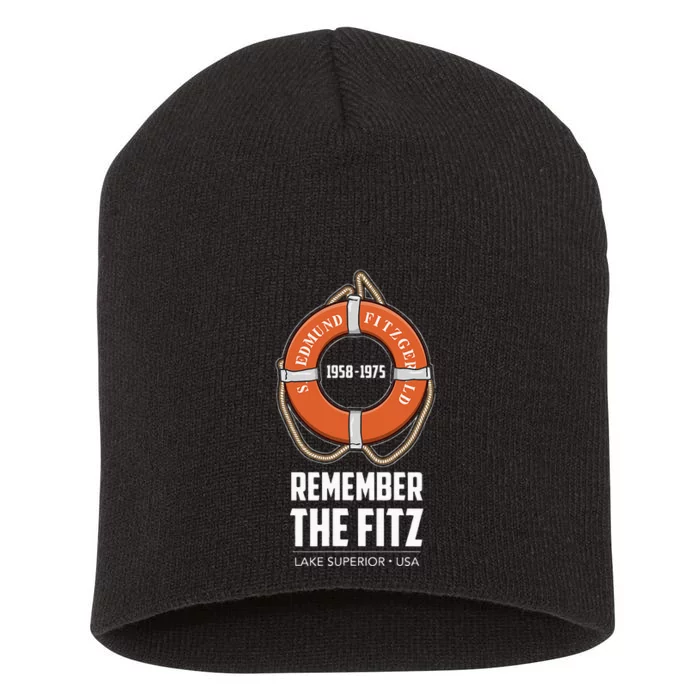 SS Edmund Fitzgerald Lake Superior Iron Ore Short Acrylic Beanie