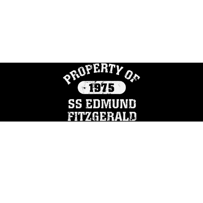 Ss Edmund Fitzgerald Lake Superior Bumper Sticker