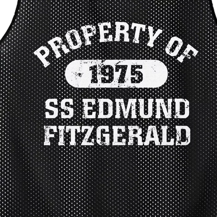 Ss Edmund Fitzgerald Lake Superior Mesh Reversible Basketball Jersey Tank