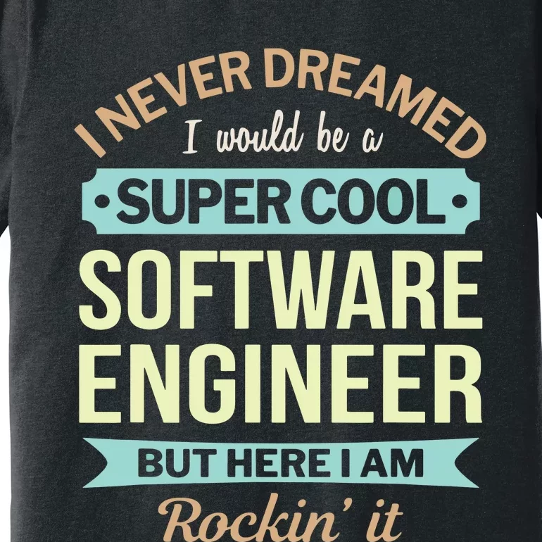 Software Engineer Gift Funny Appreciation Premium T-Shirt