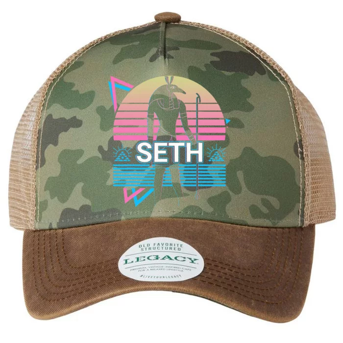 Seth Egyptian God Ancient Egypt Legacy Tie Dye Trucker Hat