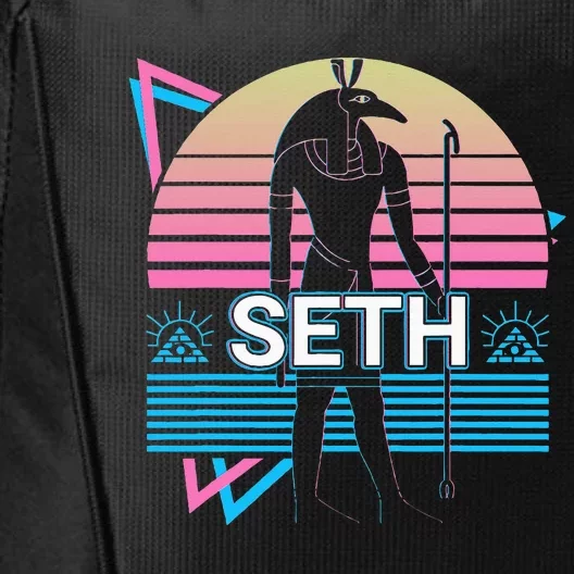 Seth Egyptian God Ancient Egypt City Backpack