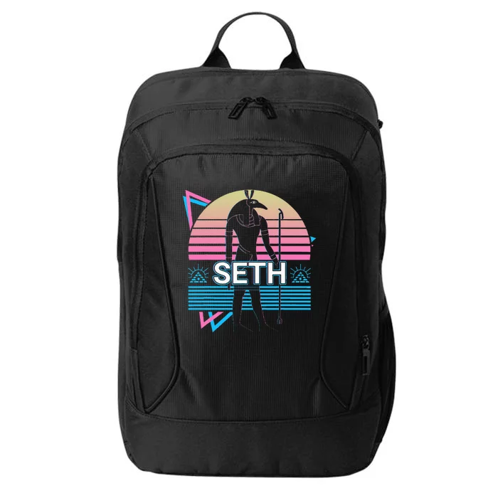 Seth Egyptian God Ancient Egypt City Backpack