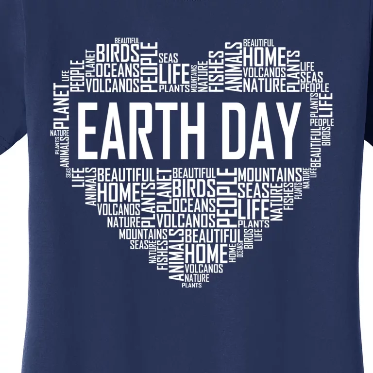 Save Earth Gift Earth Day Lover Environmental Awareness Gift Women's T-Shirt