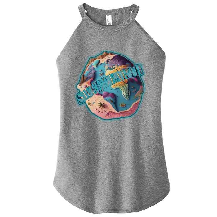 Sweet Earth Great Gift Women’s Perfect Tri Rocker Tank