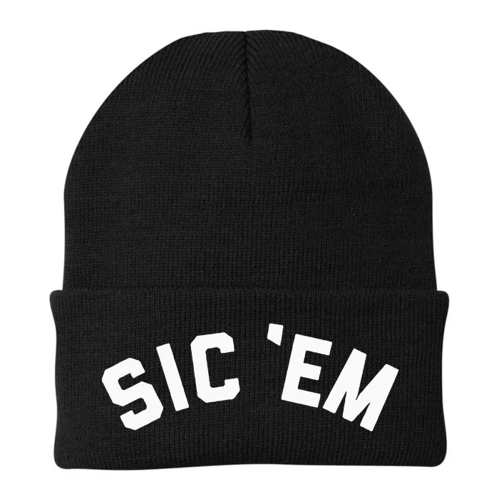 Sic Em Georgia Knit Cap Winter Beanie