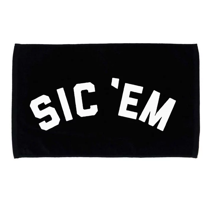 Sic Em Georgia Microfiber Hand Towel