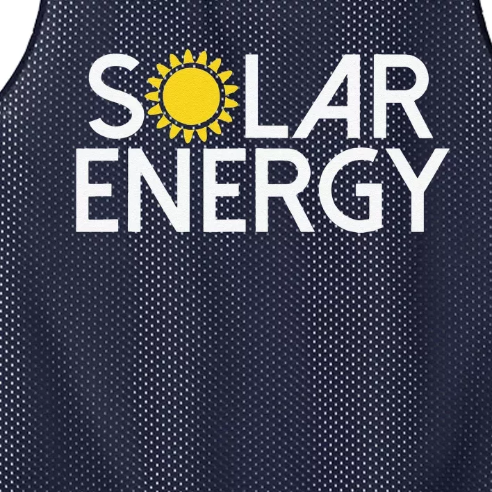 Solar Energy Gifts Clothing Global Warming Climate Change Mesh Reversible Basketball Jersey Tank