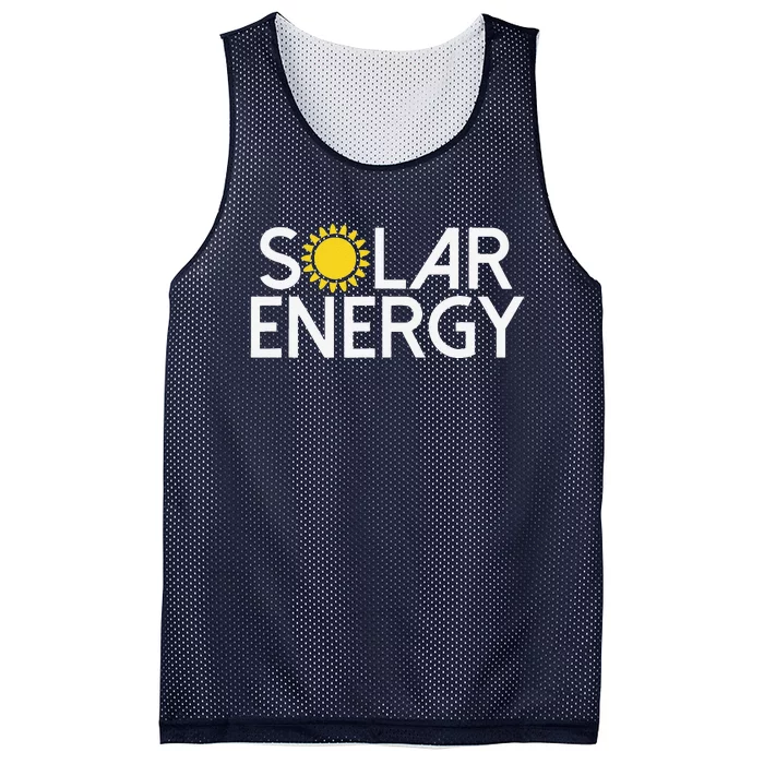 Solar Energy Gifts Clothing Global Warming Climate Change Mesh Reversible Basketball Jersey Tank