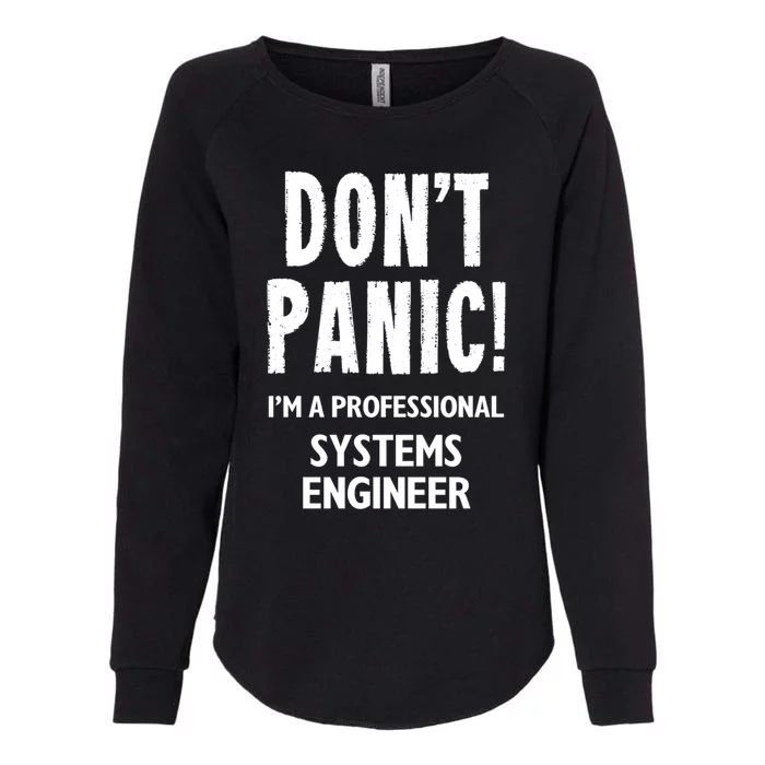 Systems Engineer Gift Womens California Wash Sweatshirt