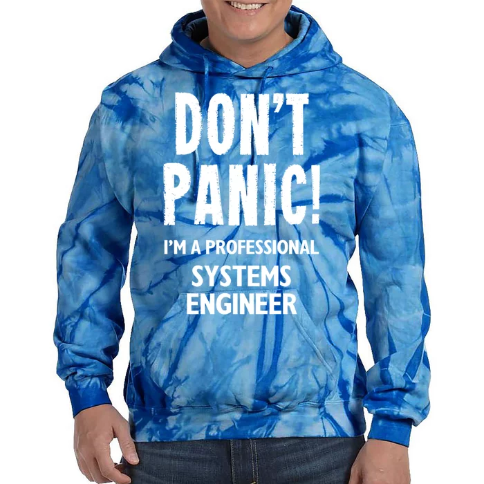 Systems Engineer Gift Tie Dye Hoodie