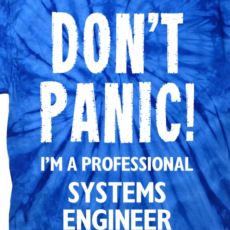 Systems Engineer Gift Tie-Dye T-Shirt