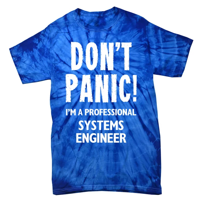 Systems Engineer Gift Tie-Dye T-Shirt