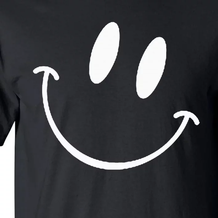 Smiling Emoticon Happy Face Smile Tall T-Shirt