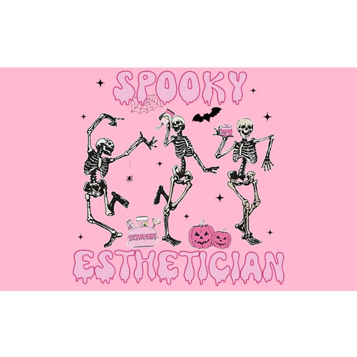 Spooky Esthetician Halloween Skeleton Skin Therapist Case Bumper Sticker