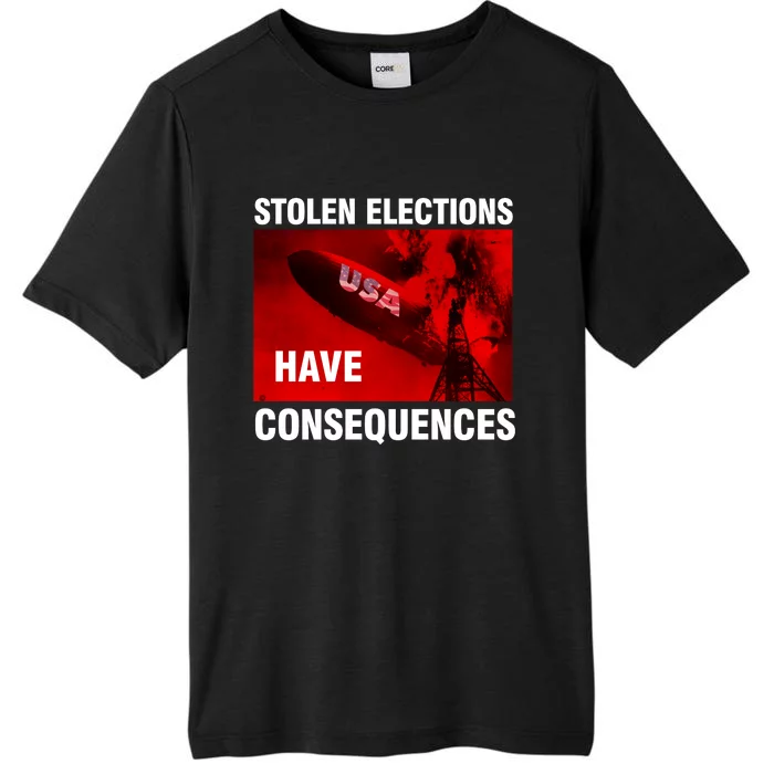 Stolen Elections Have Consequences ChromaSoft Performance T-Shirt