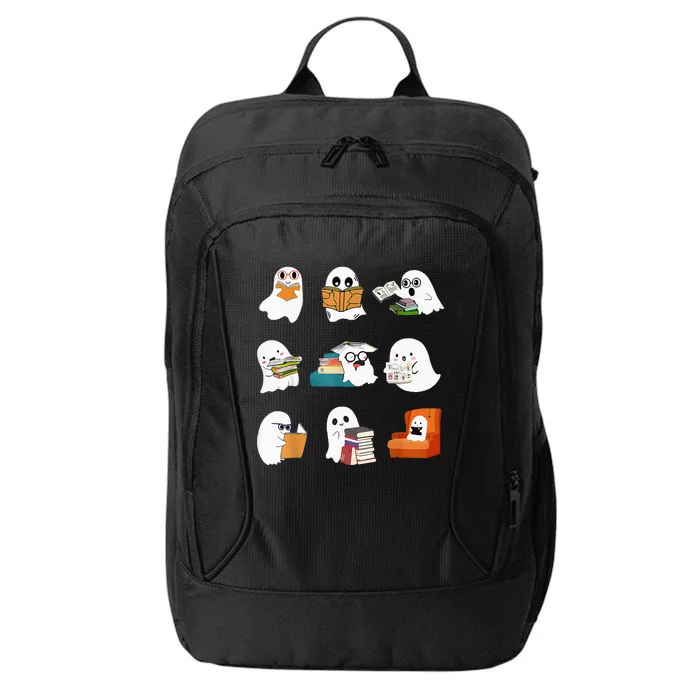 Spooky Educator Halloween Reading Enthusiast for School City Backpack