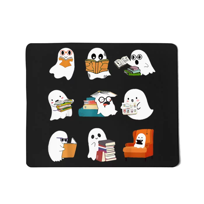 Spooky Educator Halloween Reading Enthusiast for School Mousepad