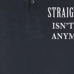 Straight edge isn't cool anymore Softstyle Adult Sport Polo