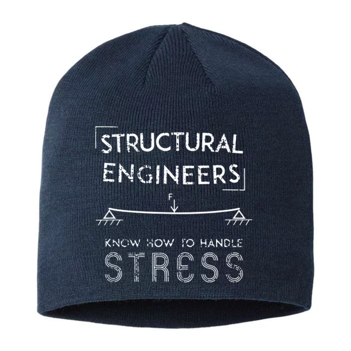 Structural Engineers Know How To Handle Stress 8 1/2in Sustainable Knit Beanie