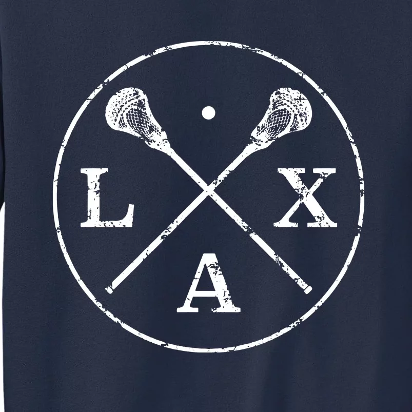 Sticks Emblem LAX Players And Fans Sweatshirt