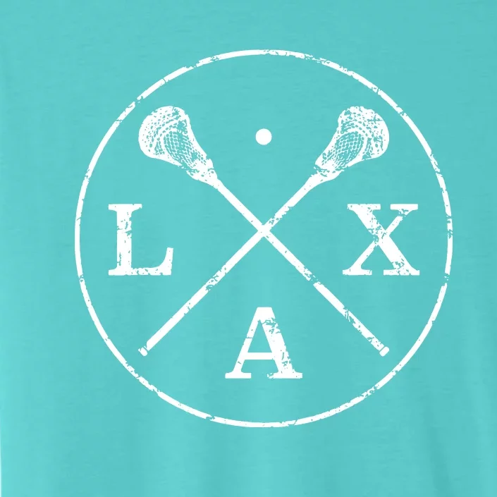 Sticks Emblem LAX Players And Fans ChromaSoft Performance T-Shirt