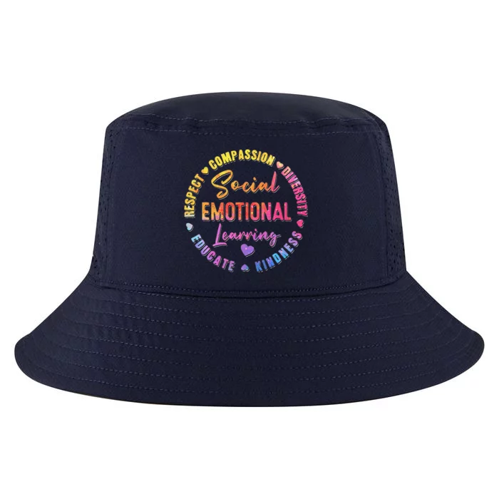 Social Emotional Learning Heart Counselor Teacher Day Cool Comfort Performance Bucket Hat