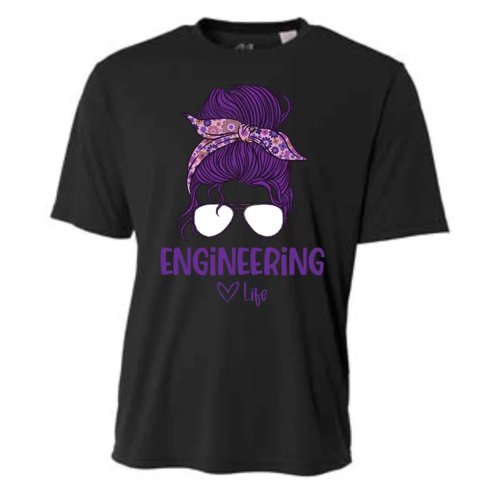 S Engineering Life Engineering Major Gift Cooling Performance Crew T-Shirt