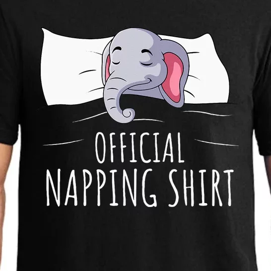 Sleeping Elephant Lover Napping Pajama Set