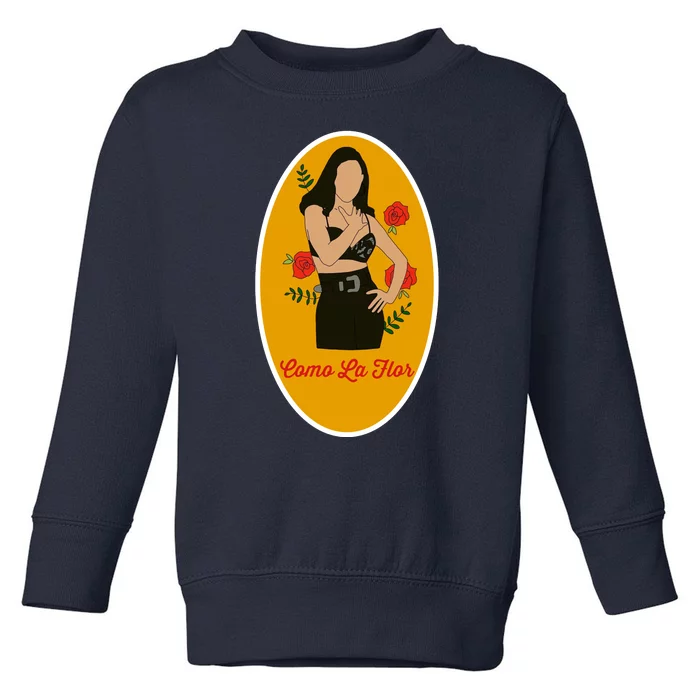 Selenas Quintanilla Como La Flor Toddler Sweatshirt