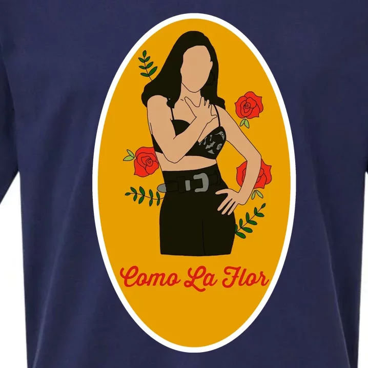 Selenas Quintanilla Como La Flor Sueded Cloud Jersey T-Shirt