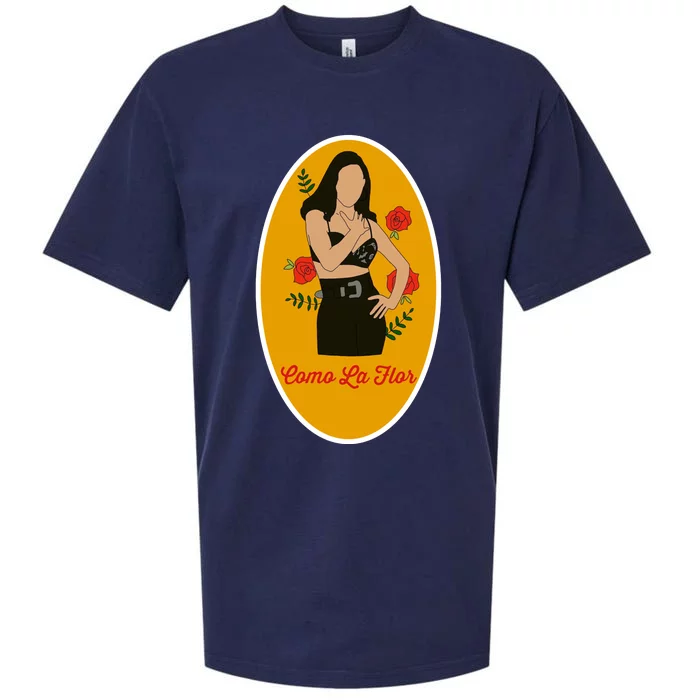 Selenas Quintanilla Como La Flor Sueded Cloud Jersey T-Shirt