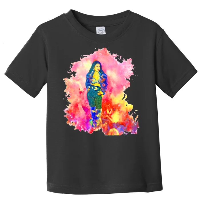 Selenas Quintanilla Watercolor Toddler T-Shirt