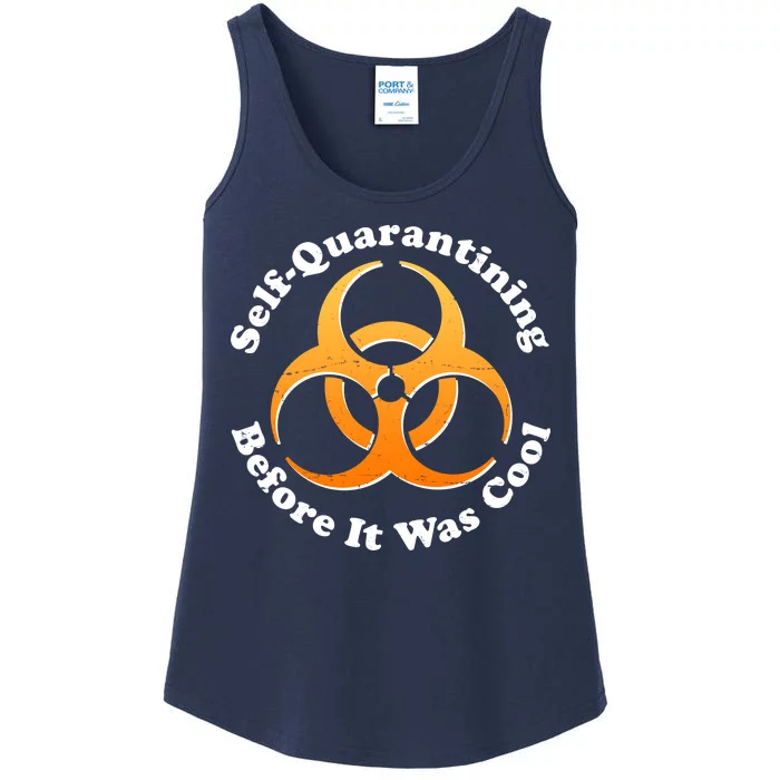 Self Quarantining Before It Was Cool Biohazard Ladies Essential Tank