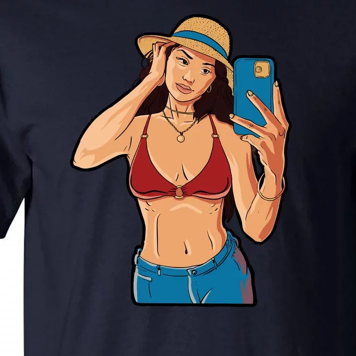 Selfie Girl Tall T-Shirt