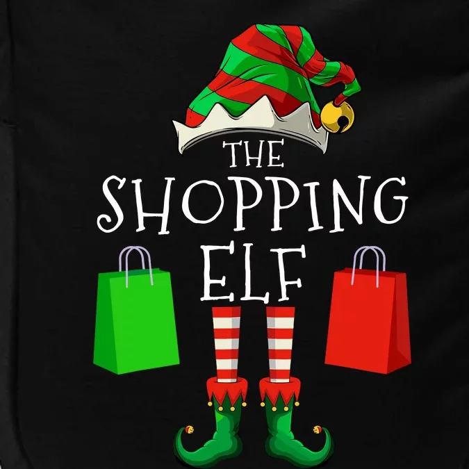 Shopping Elf Matching Family Group Christmas Party Impact Tech Backpack