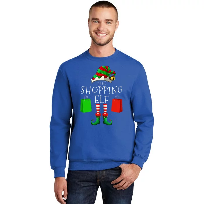 Shopping Elf Matching Family Group Christmas Party Sweatshirt