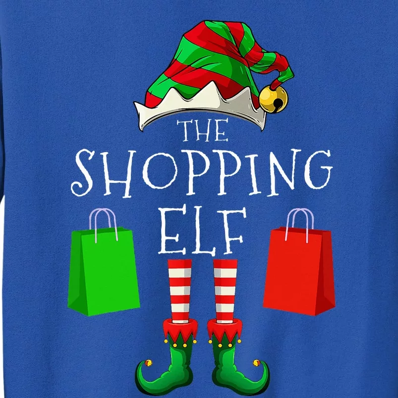 Shopping Elf Matching Family Group Christmas Party Sweatshirt