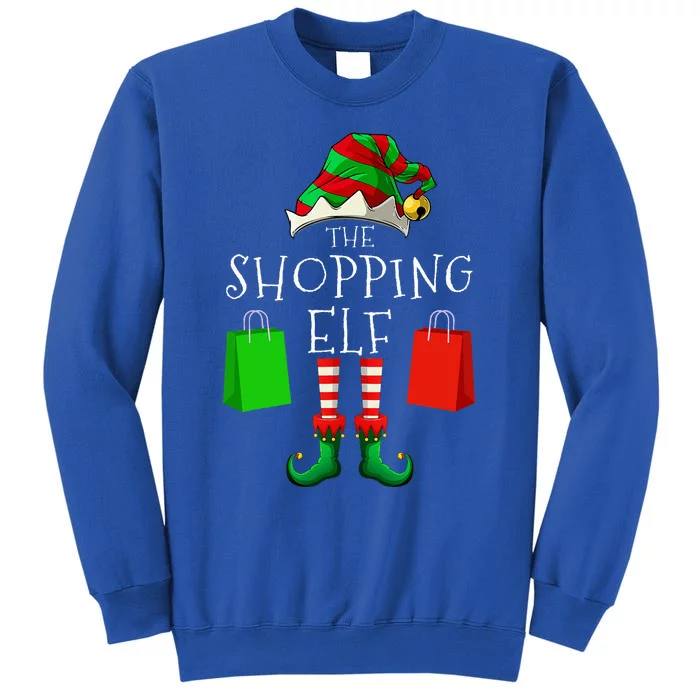 Shopping Elf Matching Family Group Christmas Party Sweatshirt