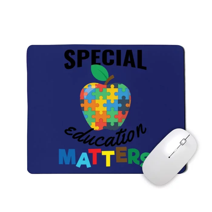 Special Education Matters Autism Awareness Gift Cute Gift Mousepad