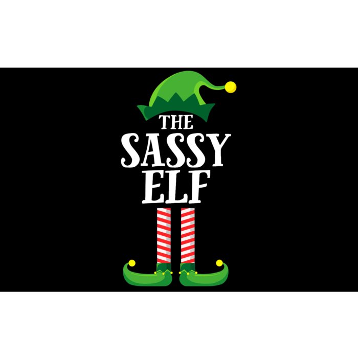 Sassy Elf Matching Family Group Christmas Party Bumper Sticker