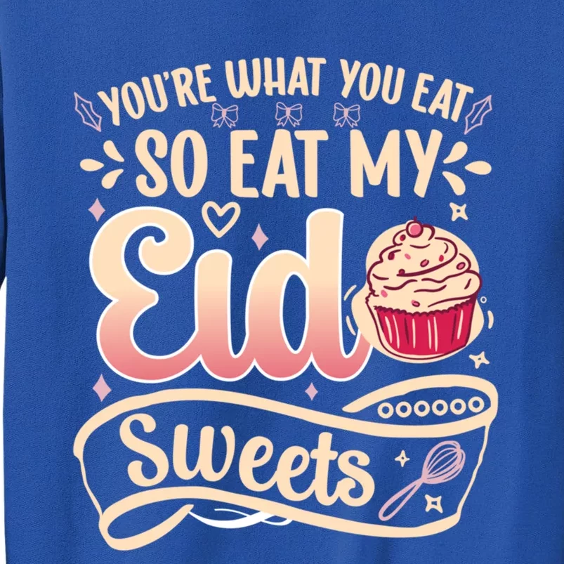 Sweets Eid Mubarak For Muslim Al Fitr / Al Adha Cute Gift Tall Sweatshirt